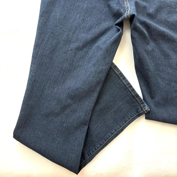 NYDJ Mariyln Dark Wash Lift Tuck Stretch Slimming Straight Jeans Size 10 - Picture 10 of 16